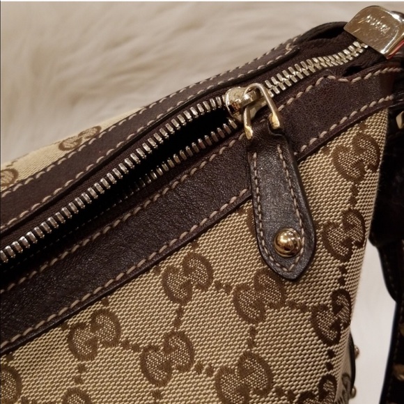 Gucci Pelham Borchie Monogram Canvas hobo bag - Picture 3 of 8